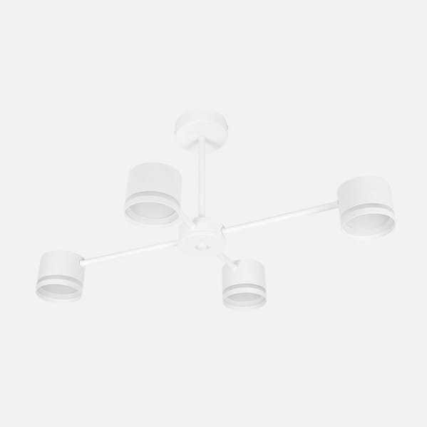 lampara-ortiga-4-x-gx53-blanca-36w-3200lm-bombillas-incluidas.jpg Lampara Ortiga 4 X Gx53 Blanca 36w 3200lm Bombillas Incluidas 30x65x43cm