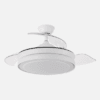Ventilador Dc Esparta Mini Blanco 59w 6980lm 3asp.desp 91d 3000-4000-6000k Remoto+temporizador+memoria