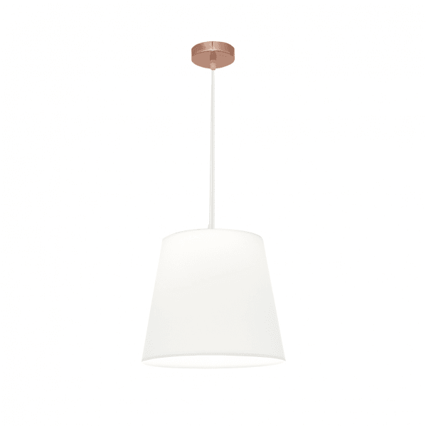 Colgante Maldivas 1xe27 Oro Rosa/blanco Reg.35d